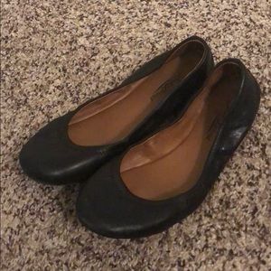 Lucky Brand black Emmie flats